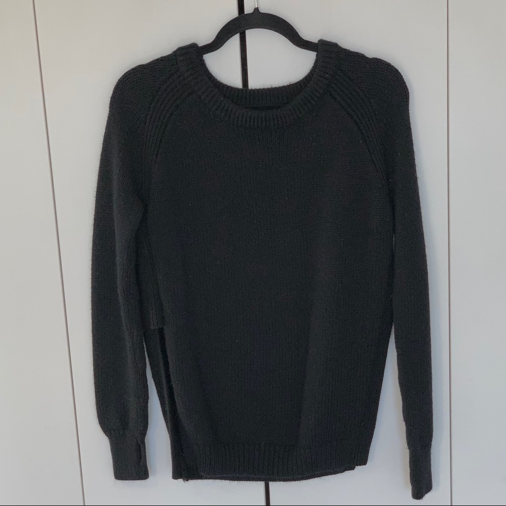 Lululemon Yin To You Black Sweater